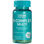 Витамины группы В Urban Formula B-Complex Multi, 30 капсул - изображение