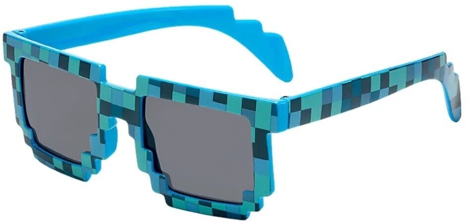 Солнцезащитные очки Pixel Crew, голубой, синий