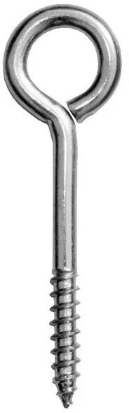 Шуруп-кольцо 8x100 мм, сталь оцинкованная