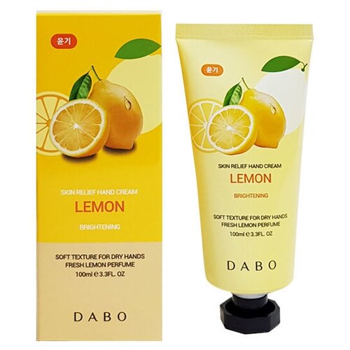 Крем для рук DABO с экстрактом лимона (восстанавливающий) 100 мл