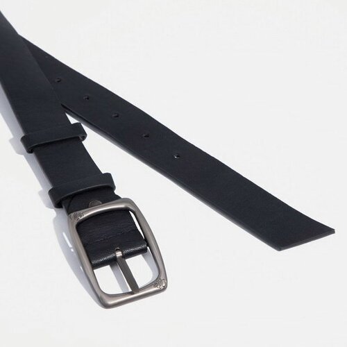 фото Ремень сима-ленд, размер 105, черный сима-лэнд