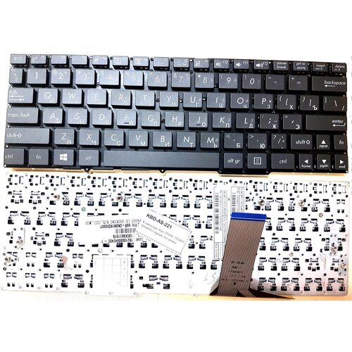 Клавиатура для ноутбука Asus TF600, TF600T, TF600TG черная, без рамки клавиатура для ноутбука asus x541 черная без рамки