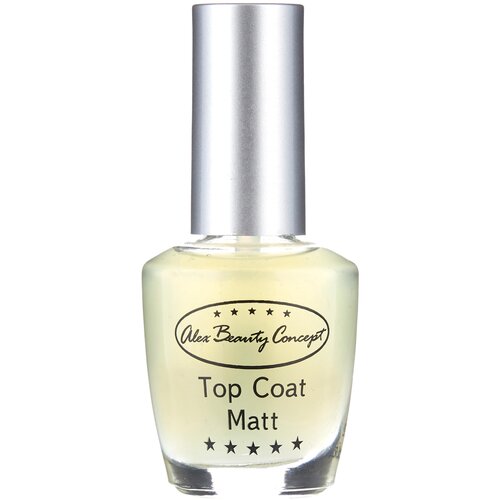 Alex Beauty Concept Top Coat Matt Закрепитель лака с матовым эффектом, 14 мл