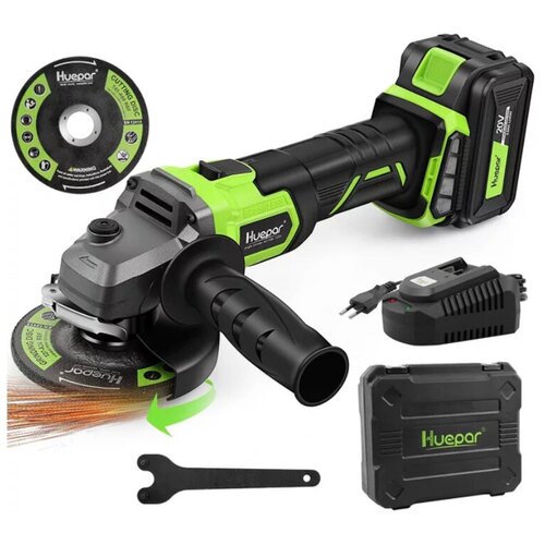 Аккумуляторная УШМ HUEPAR AG10BL-1200 115 мм 1080000₽