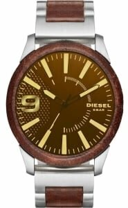 Наручные часы DIESEL Rasp DZ1799, серебряный, коричневый