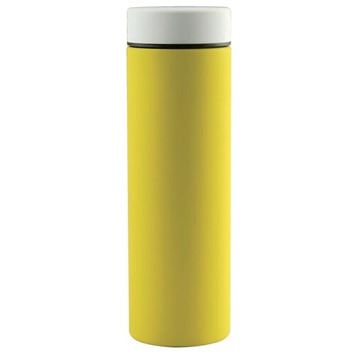 фото Классический термос asobu Le baton travel (0,5 л) желтый/белый