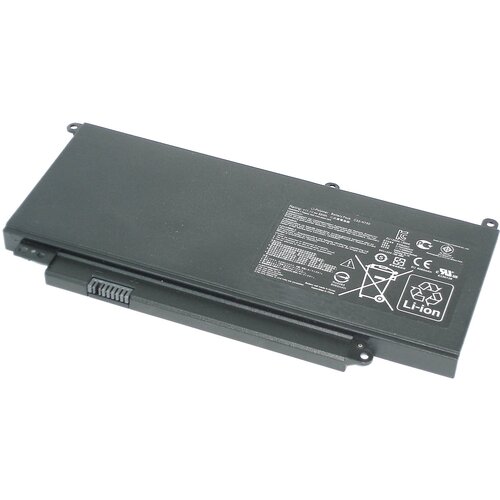 Аккумуляторная батарея для ноутбука Asus N750JK 11.1V 6200mAh C32-N750 черная аккумулятор asus c32 n750 для ноутбуков