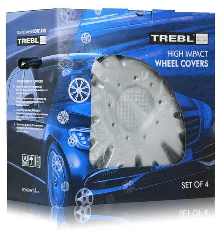 Model T-15328 Колпак колеса гибкий 15" (4 ) TREBL