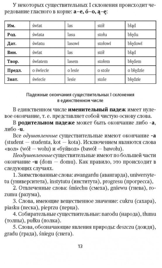 Польская грамматика в таблицах и схемах - фото №6