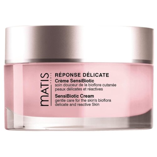фото Matis reponse delicate sensibiotic cream крем для поддержания здорового баланса биофлоры чувствительной кожи лица и зоны декольте, 50 мл