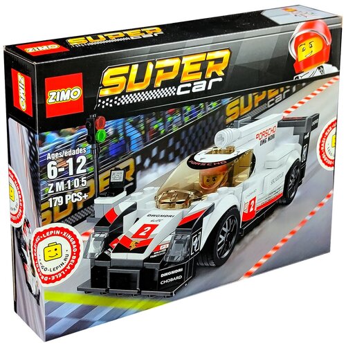 Конструктор China bricks 105 Porsche 919 Hybrid, из серии Машины, Спид чемпионс