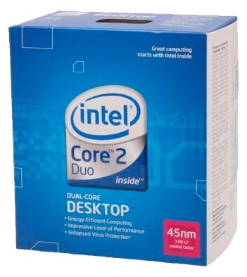 Процессор Intel Core 2 Duo E7500 2 ядра 2,93 ГГц LGA 775 OEM