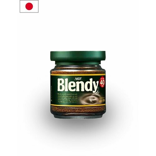 AGF Blendy растворимый кофе Килиманджаро, средней крепости, ст. б. 80 гр