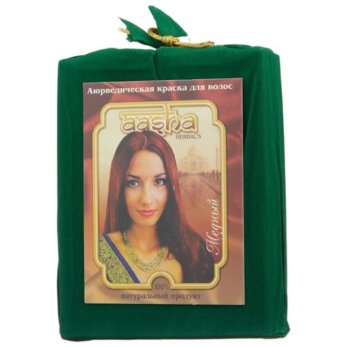 фото Хна Aasha Herbals оттенок Медный (аюрведическое средство), 100 г