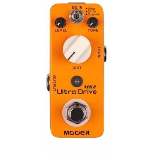 Mooer Ultra Drive MK II Distortion Гитарная педаль Distortion mooer ultra drive mkii мини педаль distortion