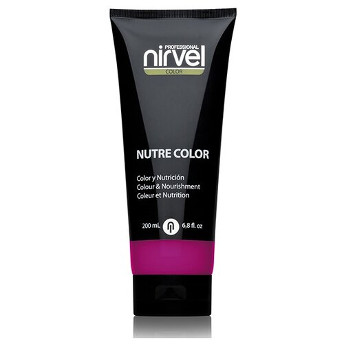 Nirvel Nutri Color Гель-маска для волос фуксия, 200 мл nirvel professional оттеночная гель маска nutre color оранжевый 200 мл