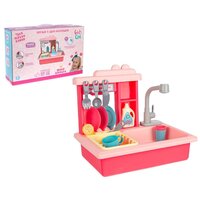 Детский игровой набор Кухня мойка с водой Girl's club. арт. IT107475