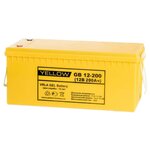 Аккумуляторная батарея YELLOW GB 12-200 200 А·ч - изображение