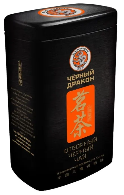 Чай черный Черный Дракон "Отборный" 100 г, ж/б