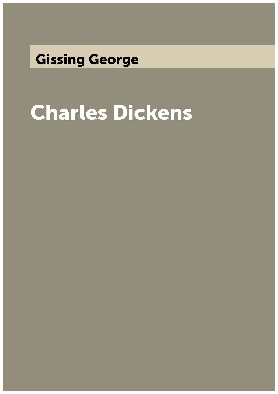 Charles Dickens