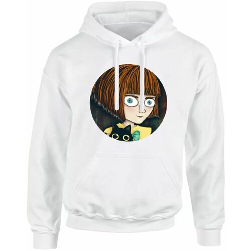 фото Худи, размер 50, белый migom