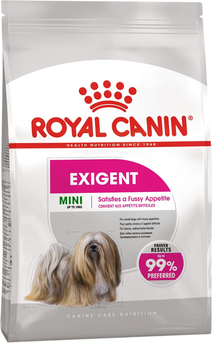 Сухой корм Royal Canin для взрослых собак мелких размеров (весом от 1 до 10 кг), привередливых в питании, 1 кг.