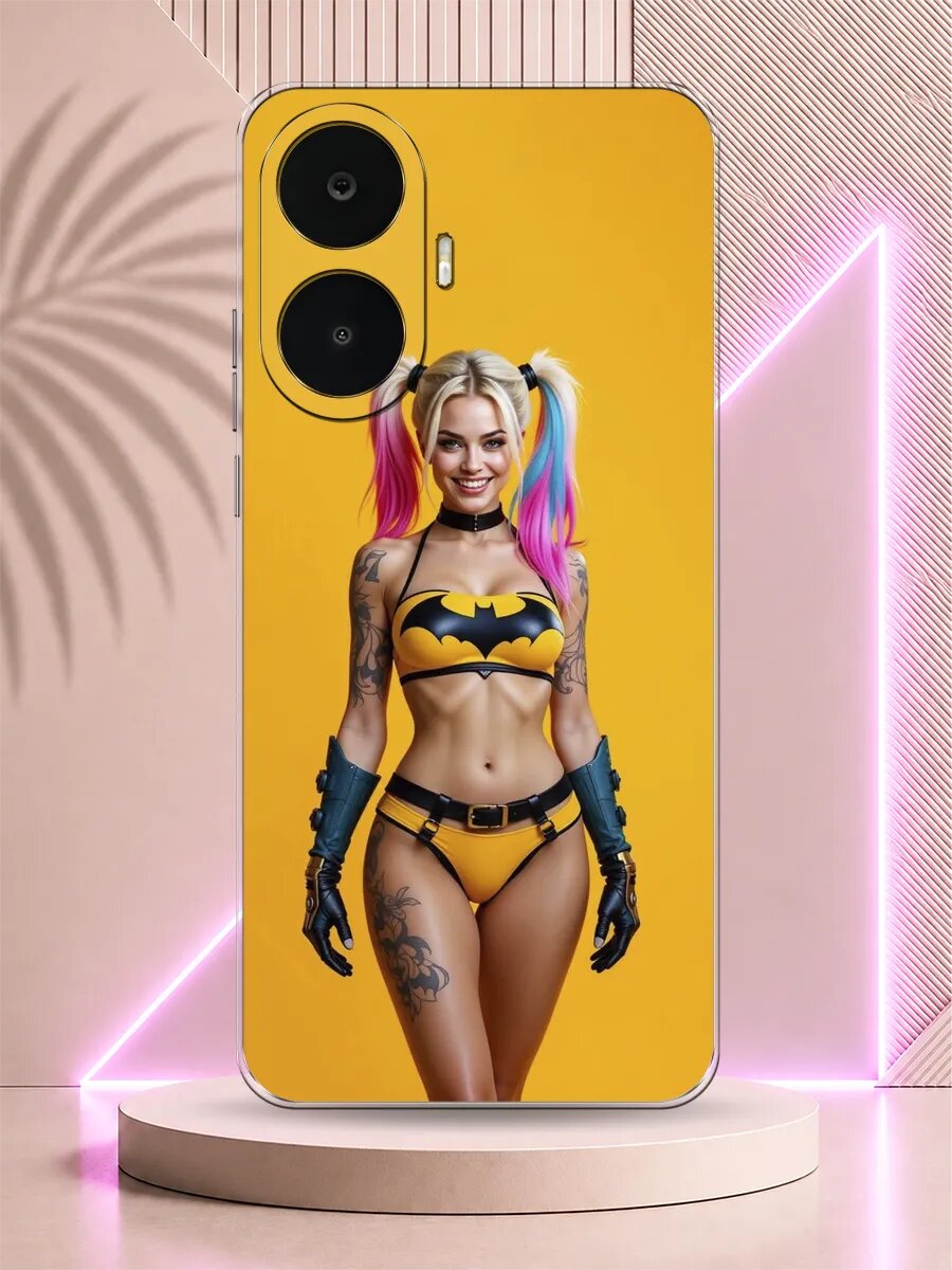Чехол на Realme C55 Харли Квинн