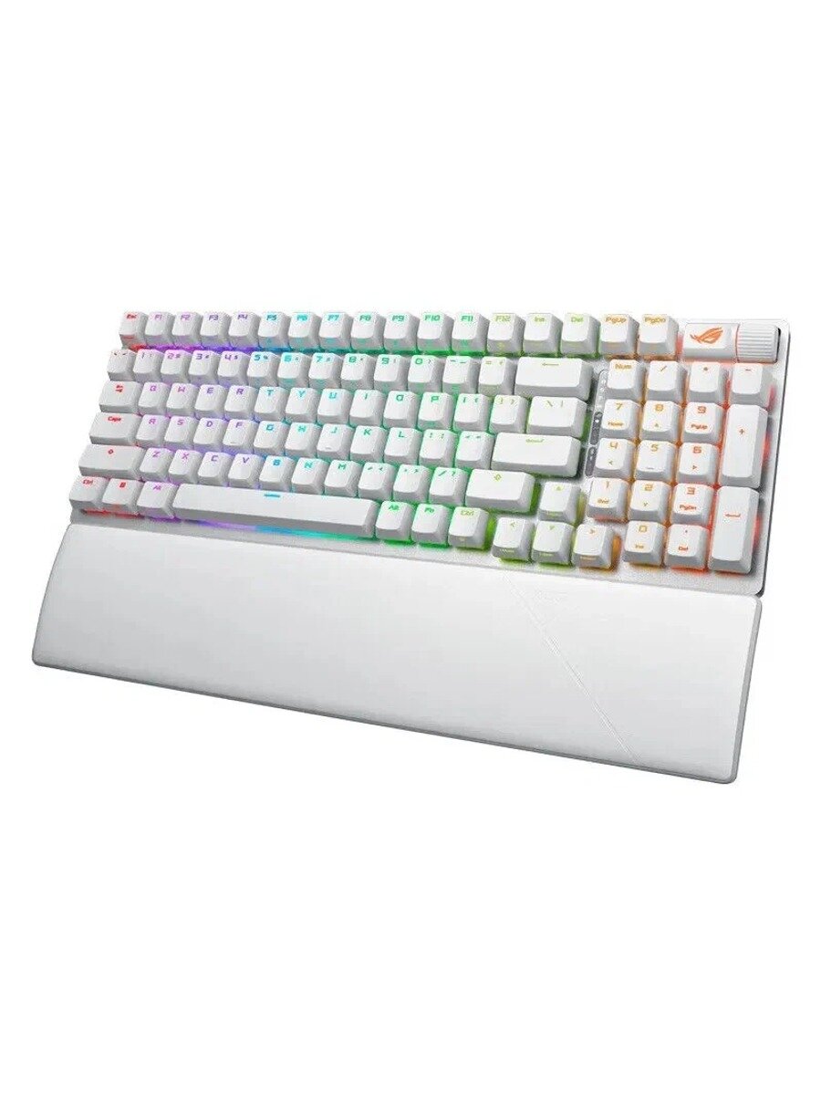 ROG SCOPE II беспроводная игровая клавиатура, 98 клавиш, NX STORM, ABS, белая, английская раскладка