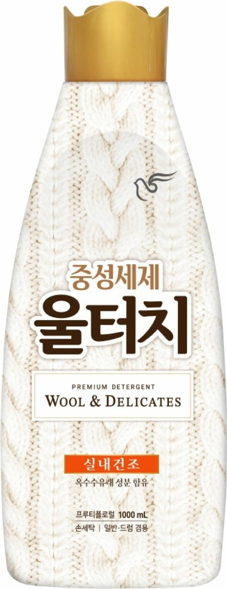 Гель для стирки белья PIGEON / Пиджен Wool Touch Soft Pearl жидкий концентрированный для шерстяных и деликатных тканей 1000мл / уход за одеждой