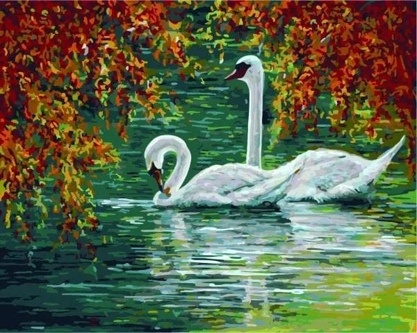 Набор для рисования, росписи Hobby Maniak рисование по номерам "Вечная любовь", 40x50 см