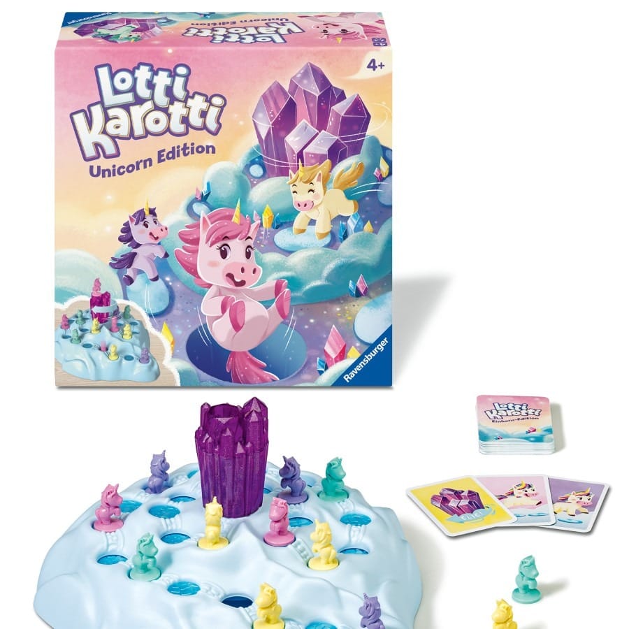 Головоломка Ravensburger Lotti Karotti, единорог, игра на ловкость для детей