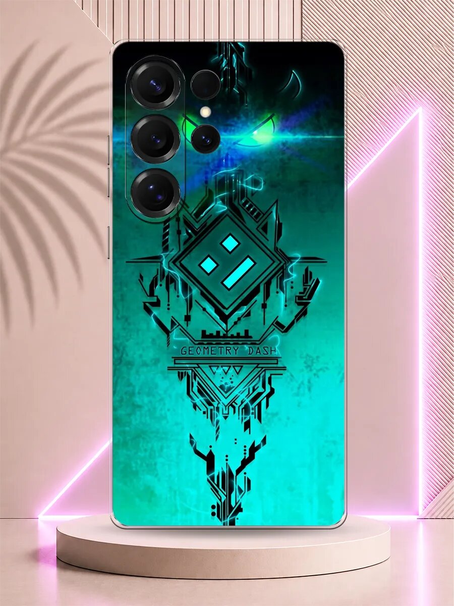 Чехол на Samsung S25 Ultra Geometry Dash