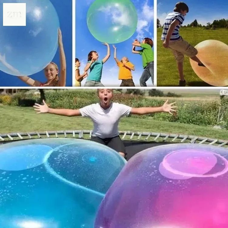 Надувной пузырьковый шар Wubble для взрослых и детей, пляжный сад, бассейн, открытый надувной водяной шар