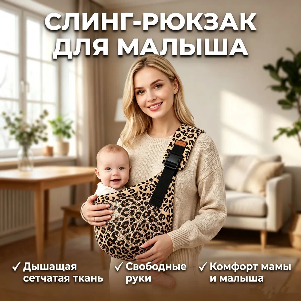 Слинг-рюкзак для новорожденных, дышащий для новорожденных, для прогулок и поездок