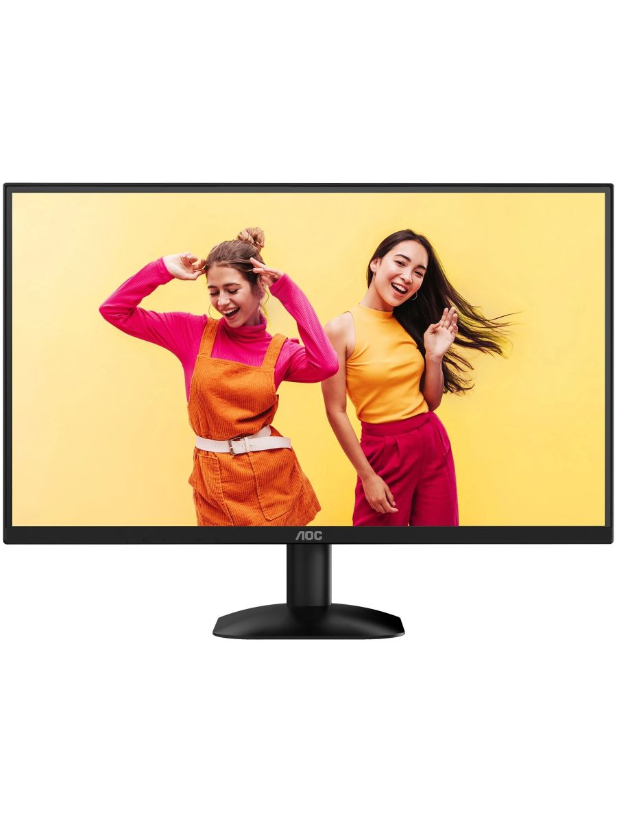 AOC 23.80" Монитор Q24B35 (Q24B35), IPS, 2560x1440 2K, 120.00 Гц, черный