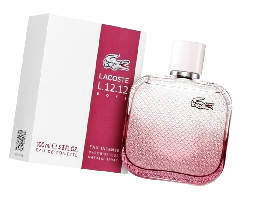 Туалетная вода Lacoste Rose Intense 100 мл женская - Лакост Л12 12 Розе Интенс