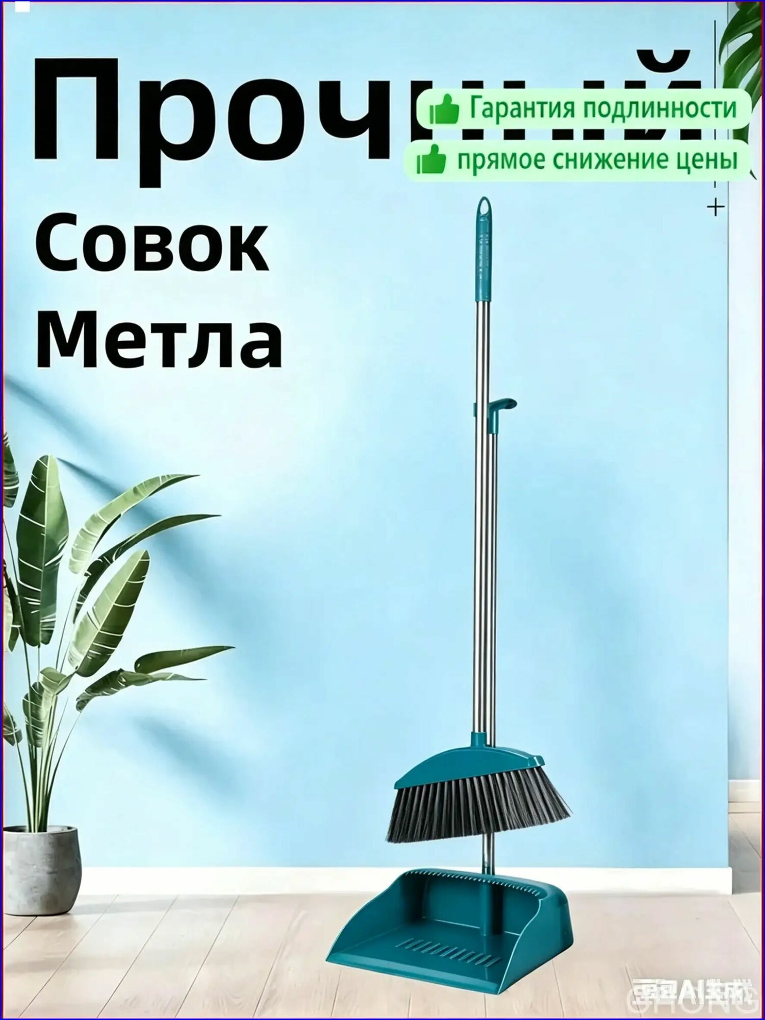 Веник с совком для уборки, совок и щетка для уборки, метла, Артикул: 5588630352