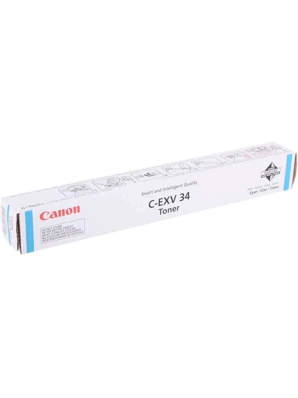 Тонер для лазерного принтера CANON C-EXV 34 Cyan (3783B002) PI