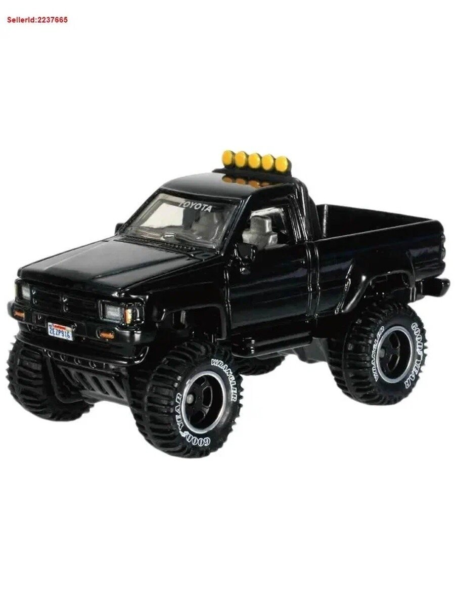 Машинка Hot Wheels коллекционная (оригинал) DMC55 Back To The Future 1987 TOYOTA PICKUP TRUCK