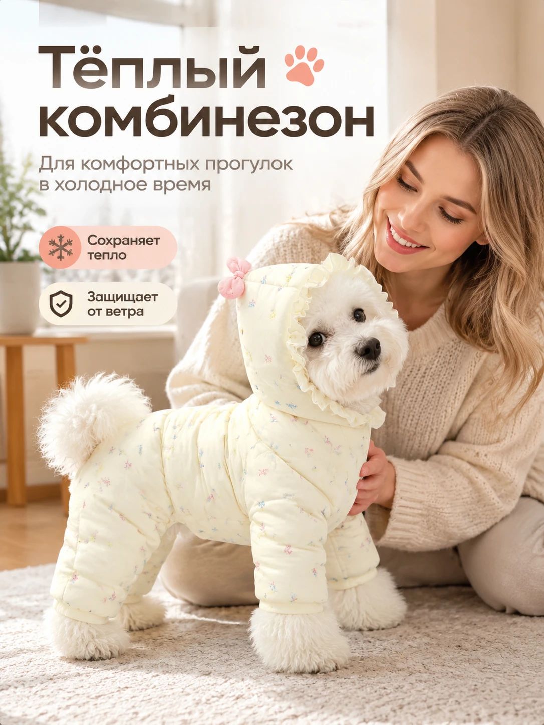 Мягкая одежда для животных Одежда для кошек и собак Приблизительно 3,5-4,5 кг