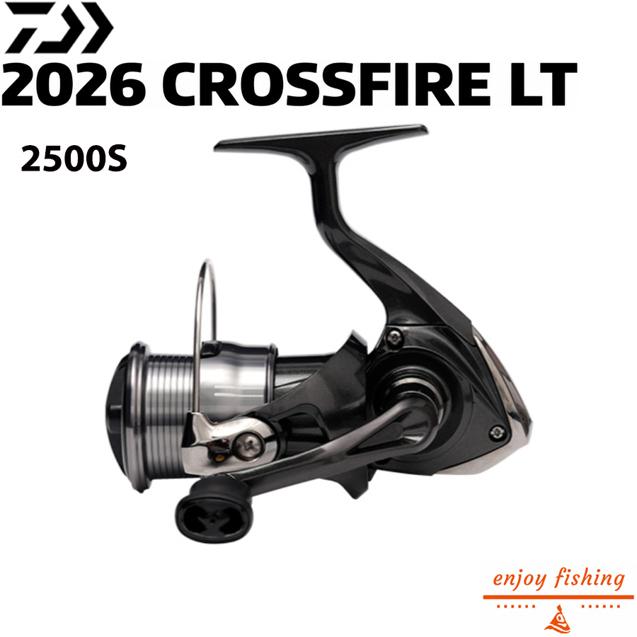 DAIWA 2026 CROSSFIRE LT2500S Спиннинговая катушка рыболовная безынерционная для спиннинга, Вьетнам