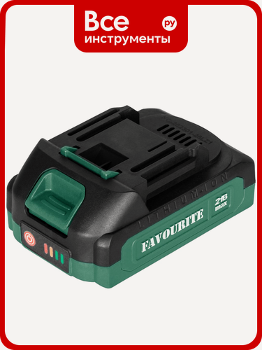 Изображение товара Аккумуляторная батарея FAVOURITE OBS 21/2 Li-ion, 21В, 2Ач, совместима с Festool, Hitachi, Makita и Интерскол