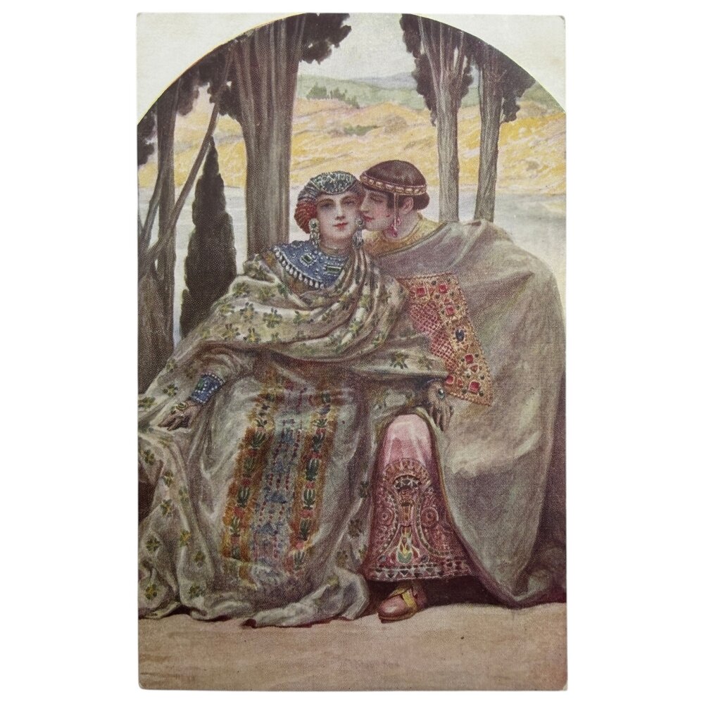 Почтовая открытка "Соломко - Византия" 1900-1910 гг. Франция