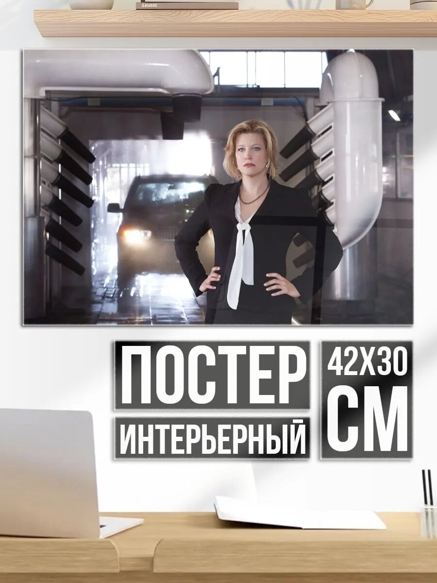Плакат постер Деловая женщина