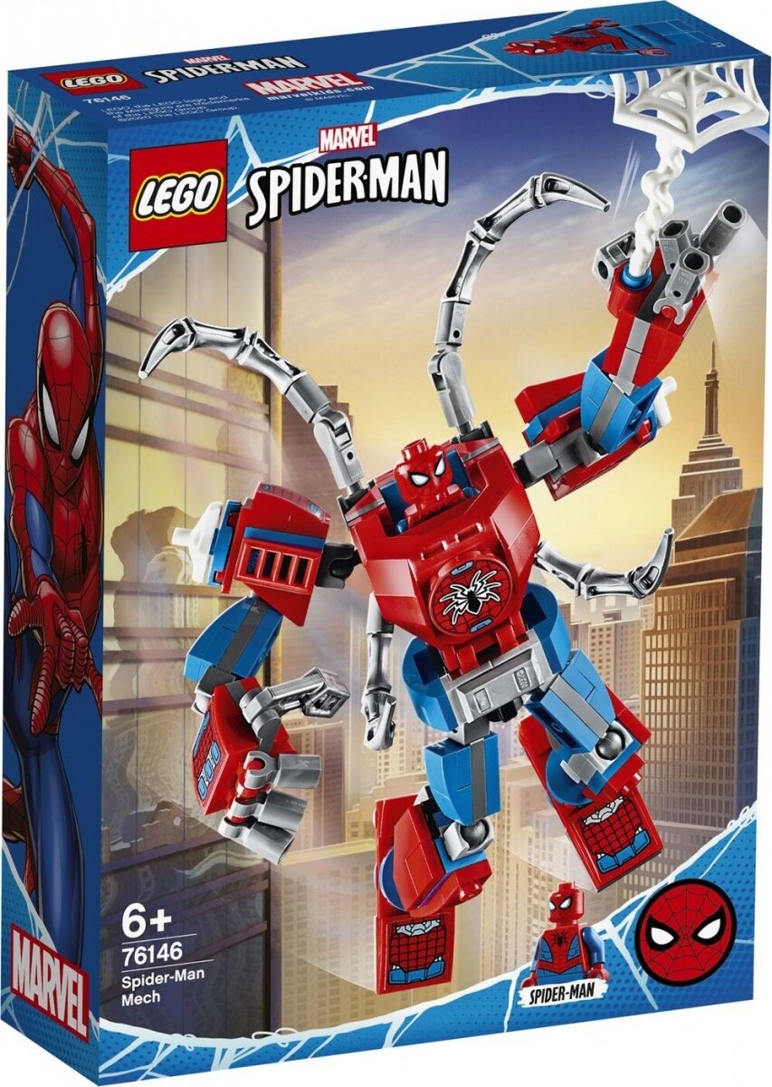 Конструктор Lego Marvel Spider-Man 76146 Человек-Паук: трансформер