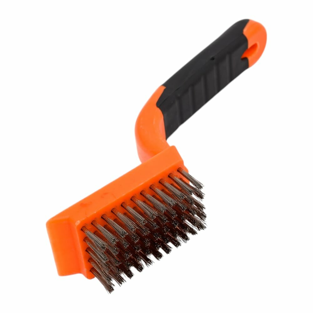 Проволочная щетка NEO Tools нержавеющая проволока, 5х11 рядов 39-051