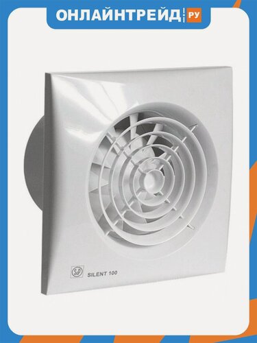 Изображение товара Вентилятор вытяжной Soler&palau Soler & Palau SILENT-100 CZ 12V