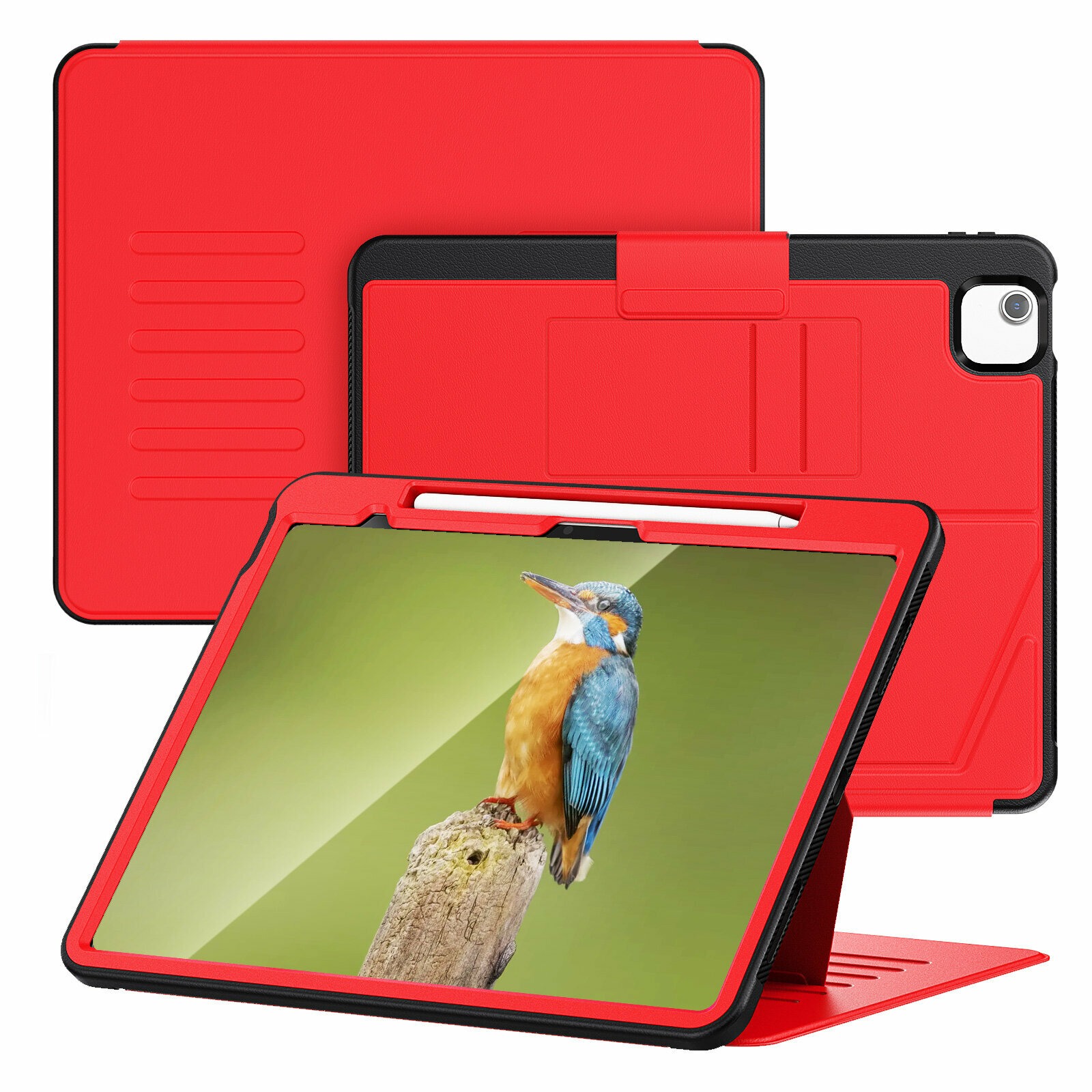 Чехол для iPad Pro 13 2024 (M4)Защитный чехол от падений, подставка и прорезь для пера