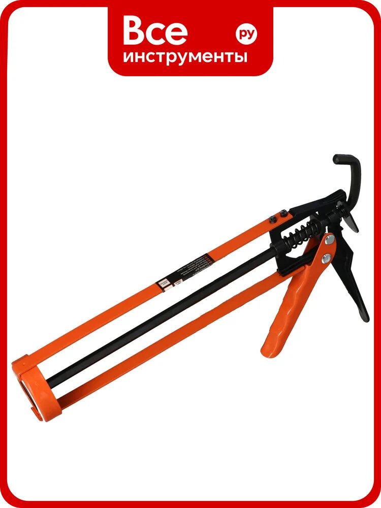 Пистолет для силиконового герметика FASTER TOOLS professional 225 мм 2824