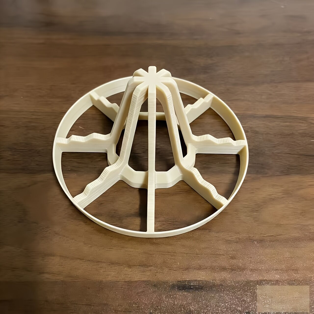 3D-печатная подставка для сушки бокалов / держатель для бутылок, цвет: телесный